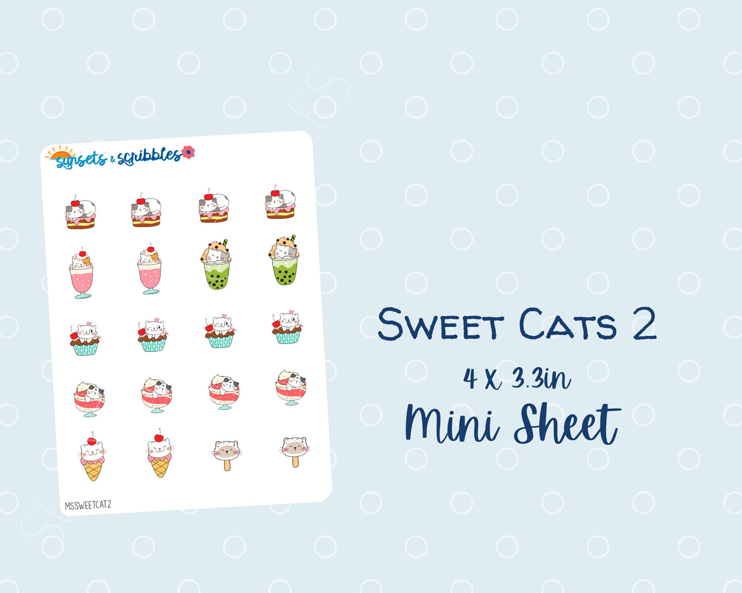 Sweet Cat Stickers