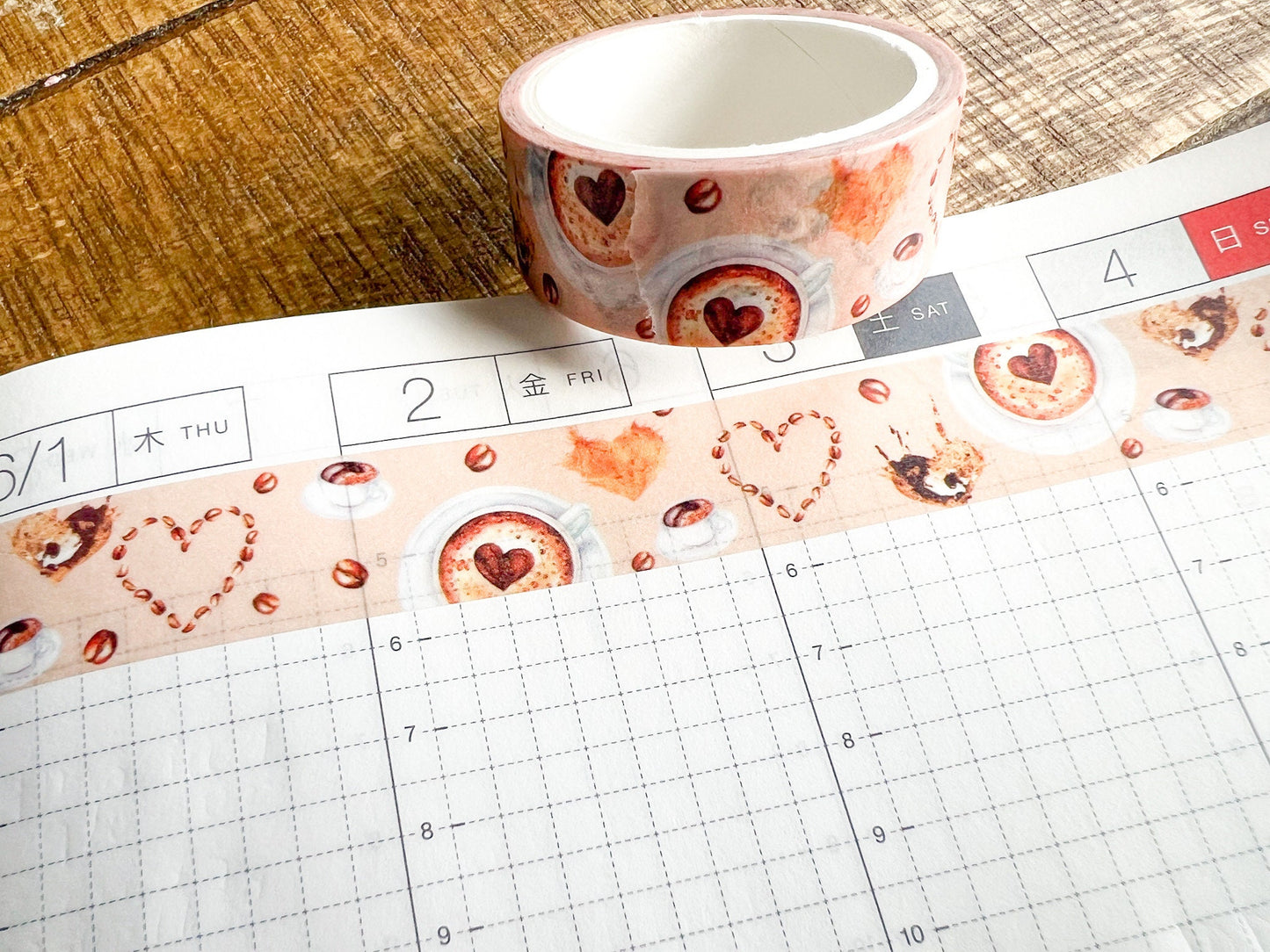 Coffee Lovers Washi Tape