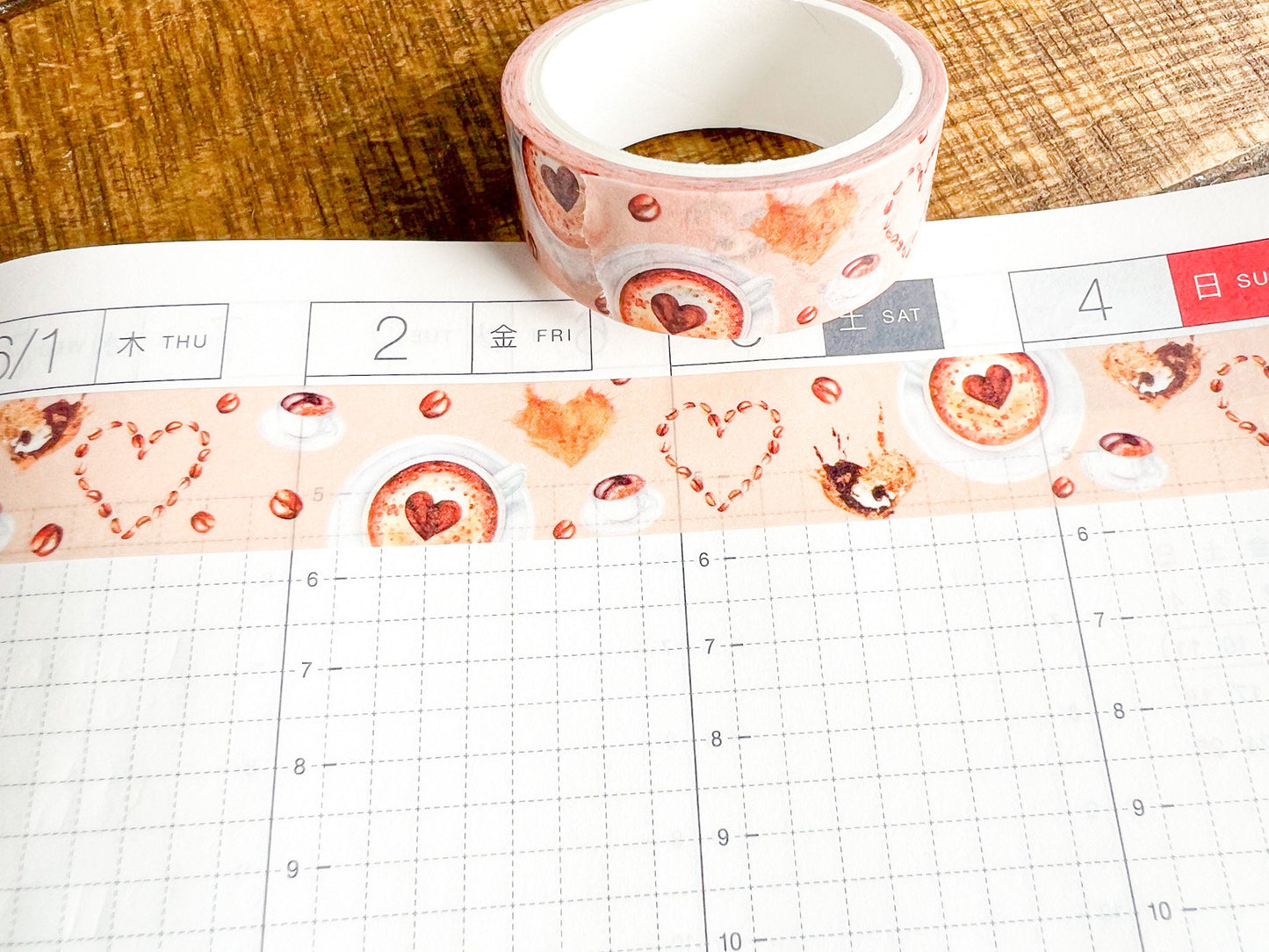Coffee Lovers Washi Tape