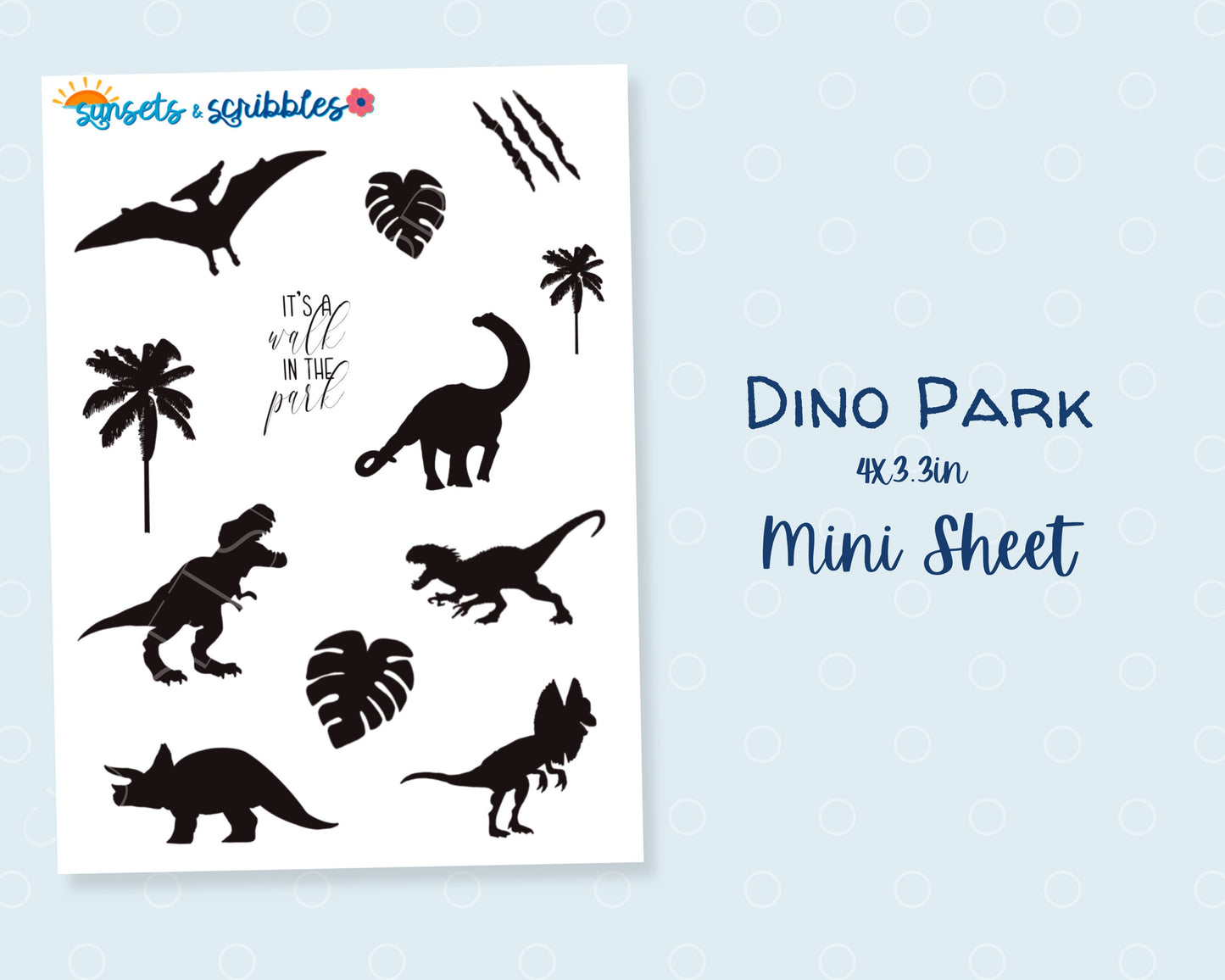 Dinosaur Stickers
