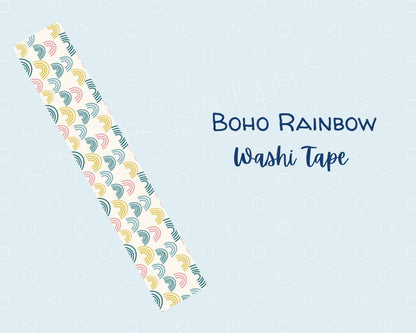 Boho Rainbows Washi Tape