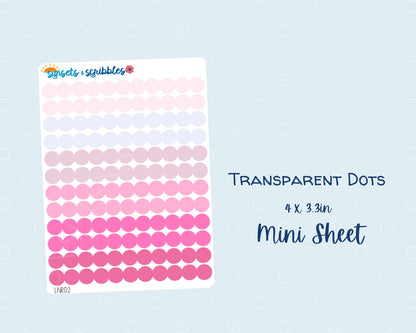 Love 'n Roses Translucent dots