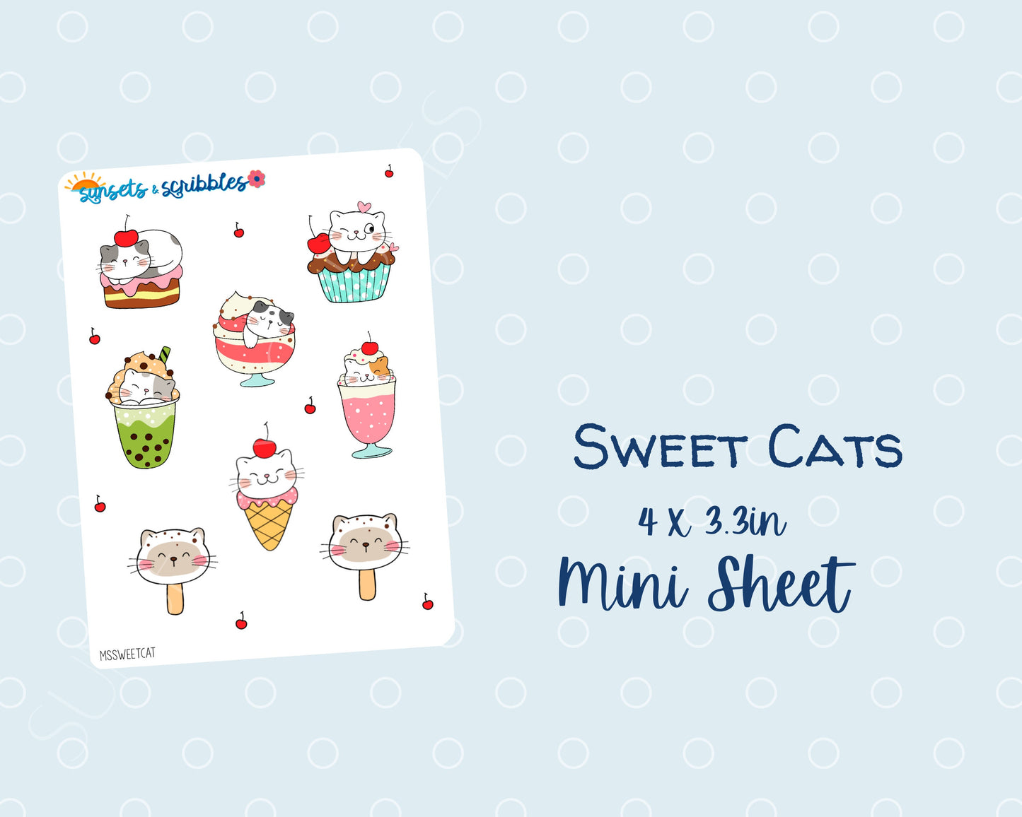 Sweet Cat Stickers