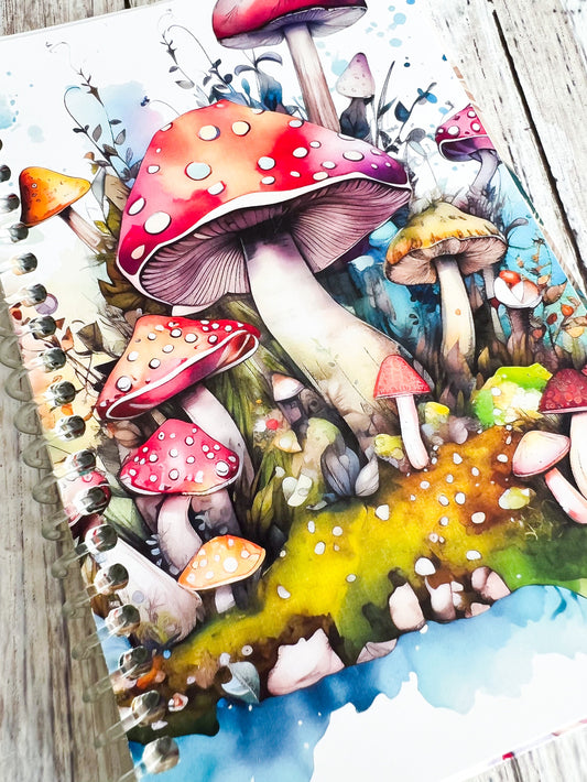 Reusable Sticker Book - Mushroom (4x6 or 5x7)