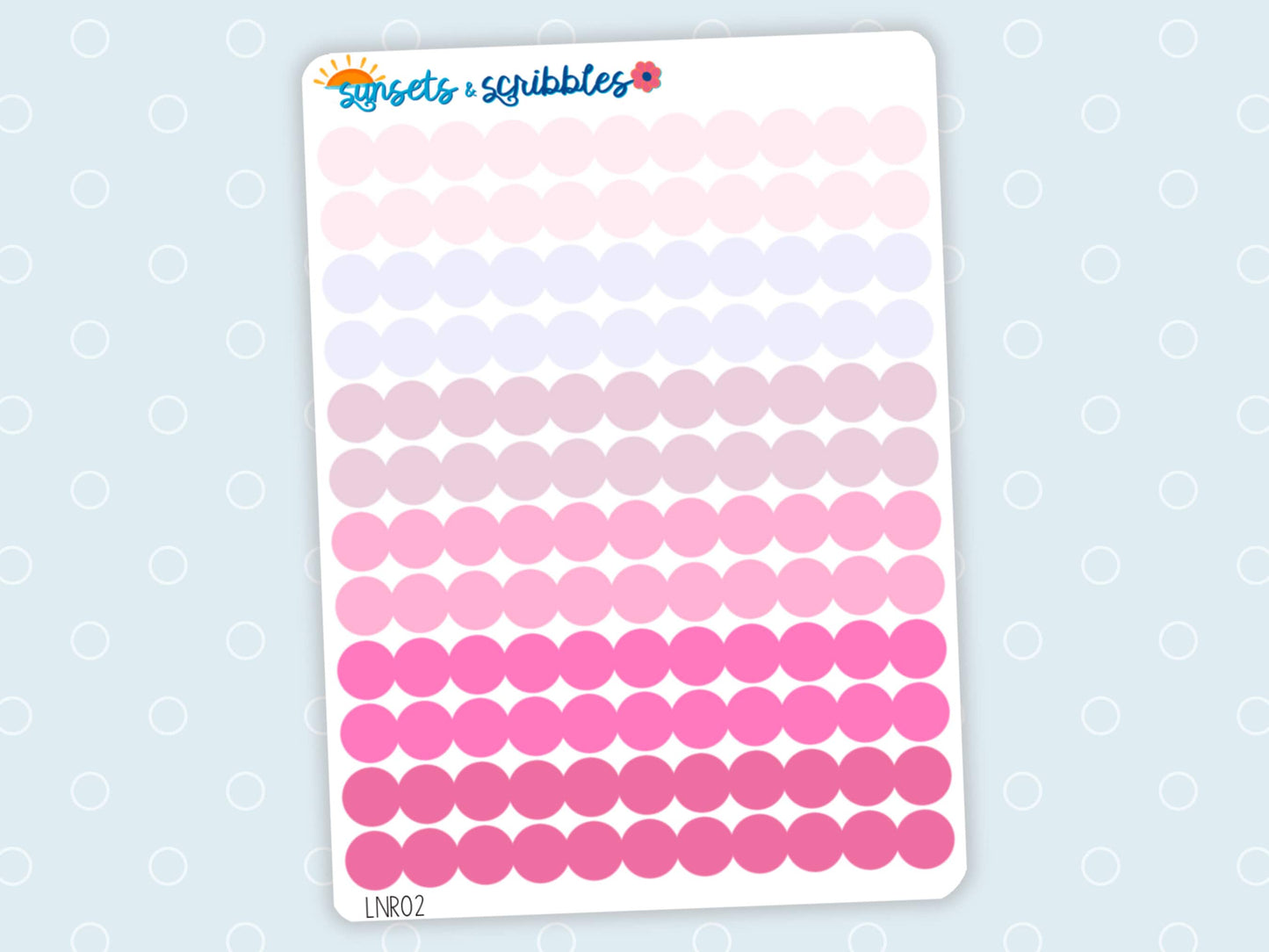 Love 'n Roses Translucent dots