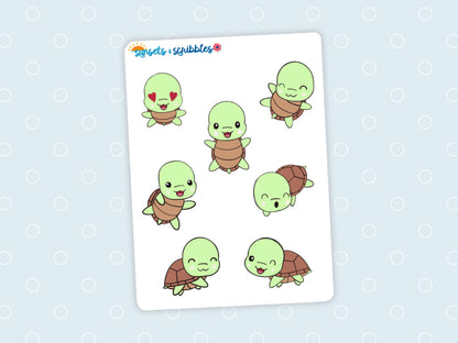 Turtle Stickers Small or Large