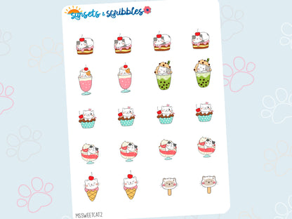 Sweet Cat Stickers