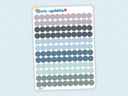 Rainy Day Translucent Dots
