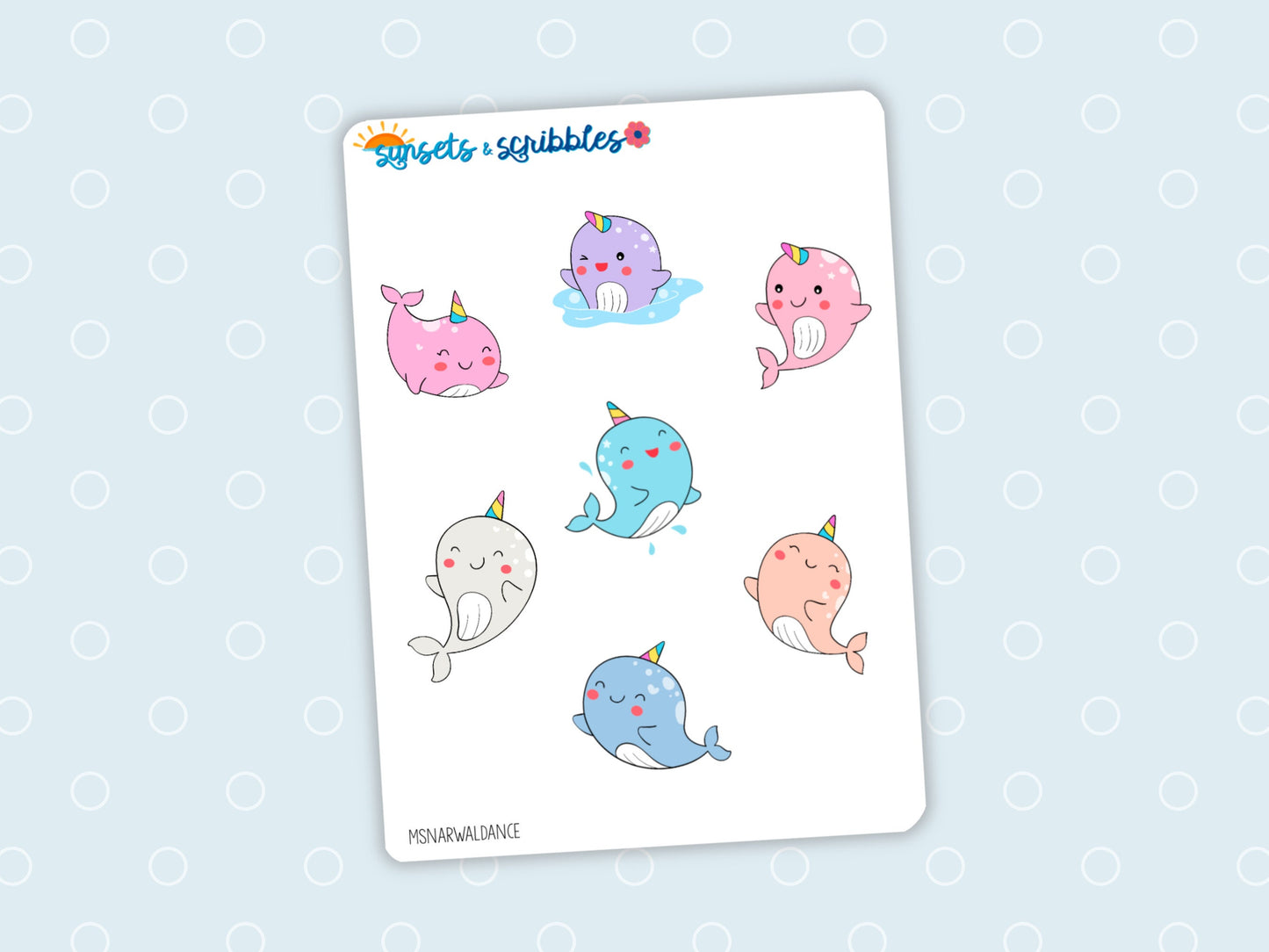 Narwhal Stickers