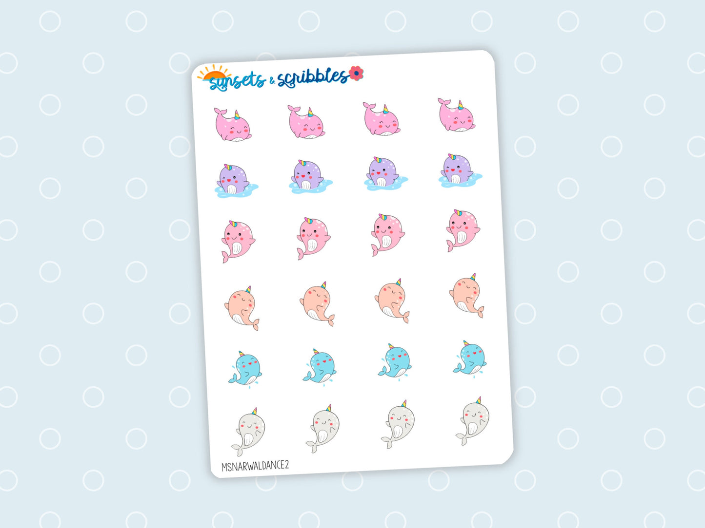 Narwhal Stickers
