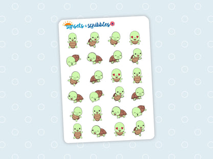 Turtle Stickers Small or Large