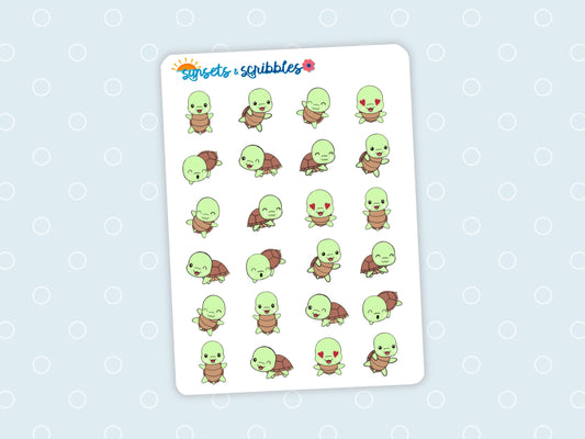Turtle Stickers Small or Large