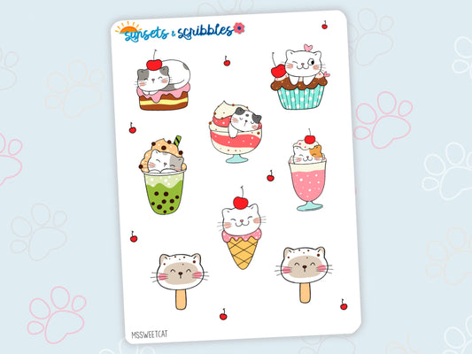 Sweet Cat Stickers